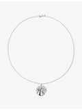 Monica Vinader Virgo zodiac sterling silver pendant necklace, imported from the UK