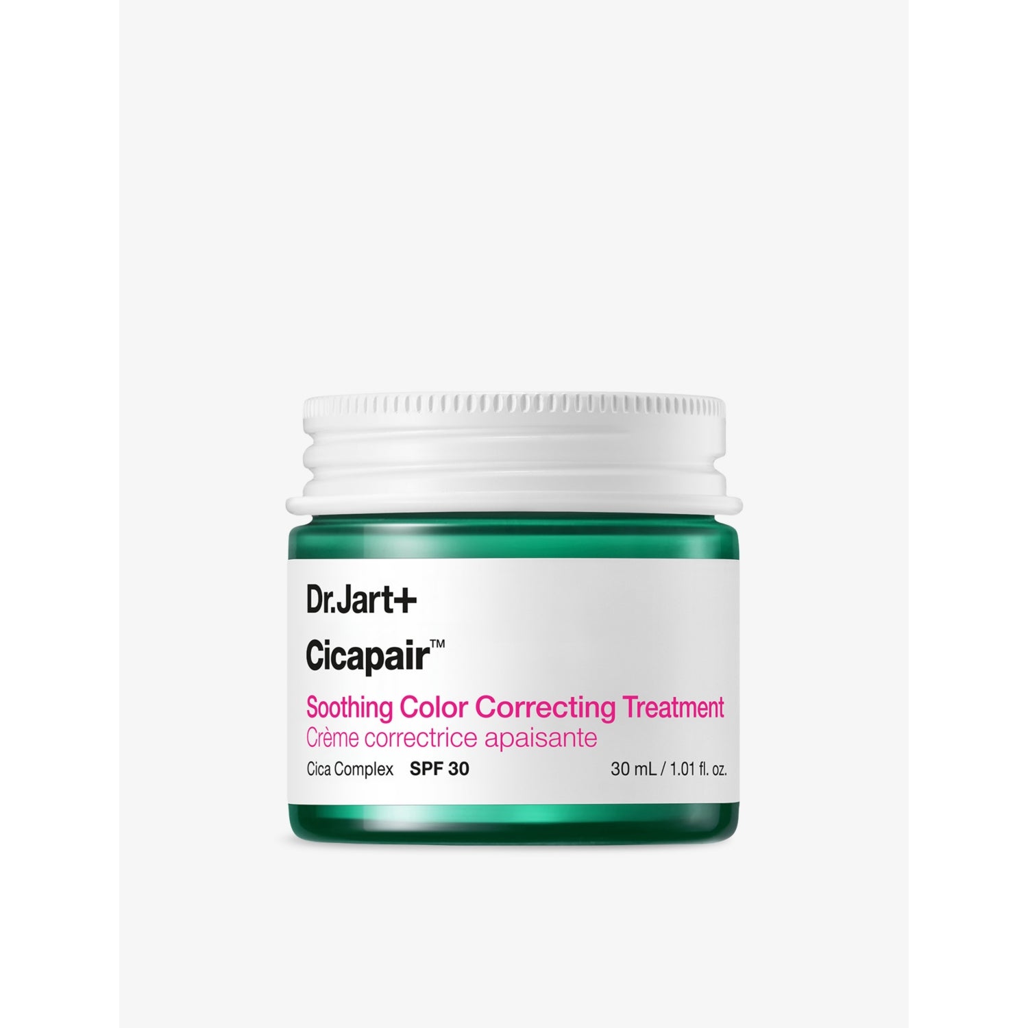 Dr.Jart+ Cicapair Soothing Color Correcting Treatment SPF30 30ml, imported from the UK