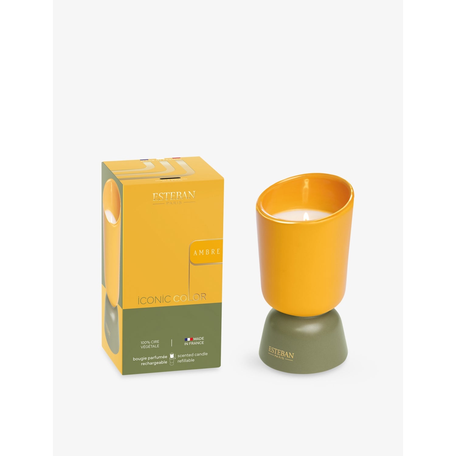 Esteban Ambre scented candle 220g, UK version