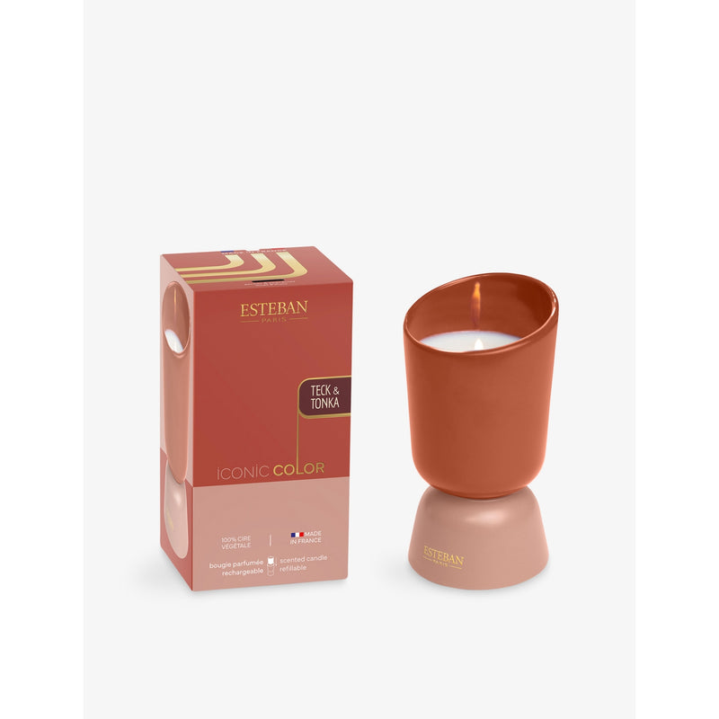 Esteban Teck et Tonka scented candle 220g - British product