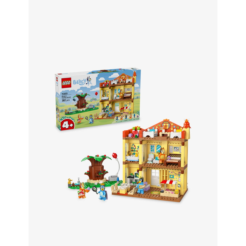 LEGO Bluey Family House playset 11203, 382 pieces, imported from the UK