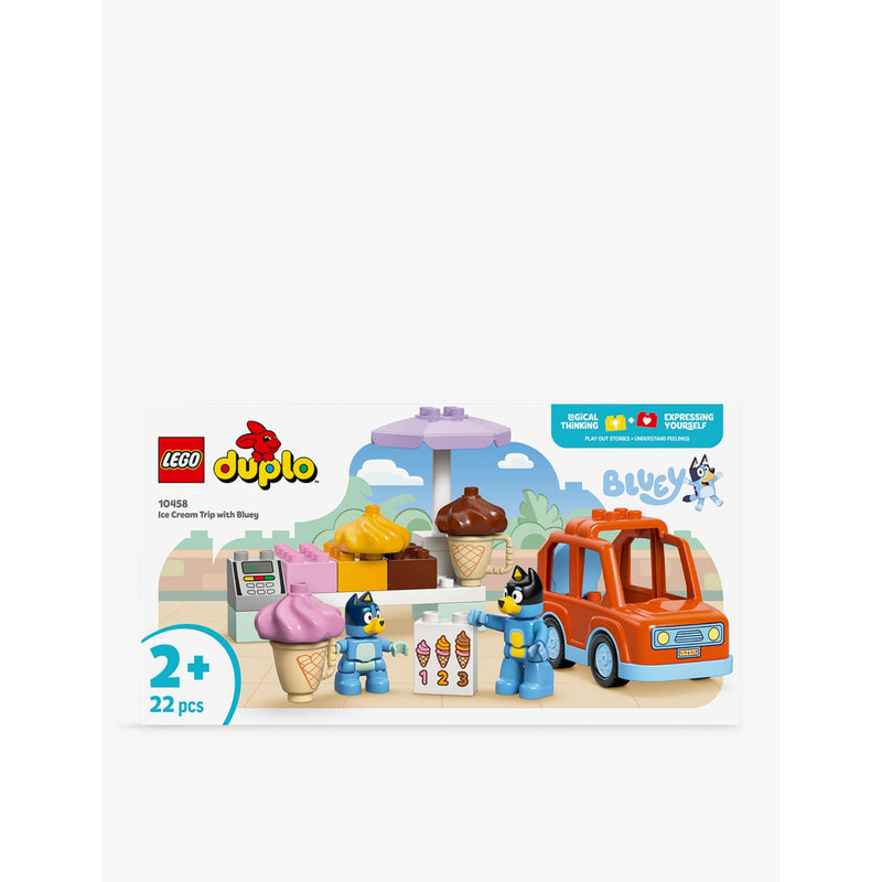LEGO DUPLO Bluey Ice Cream Trip playset 22 pieces (British brand)