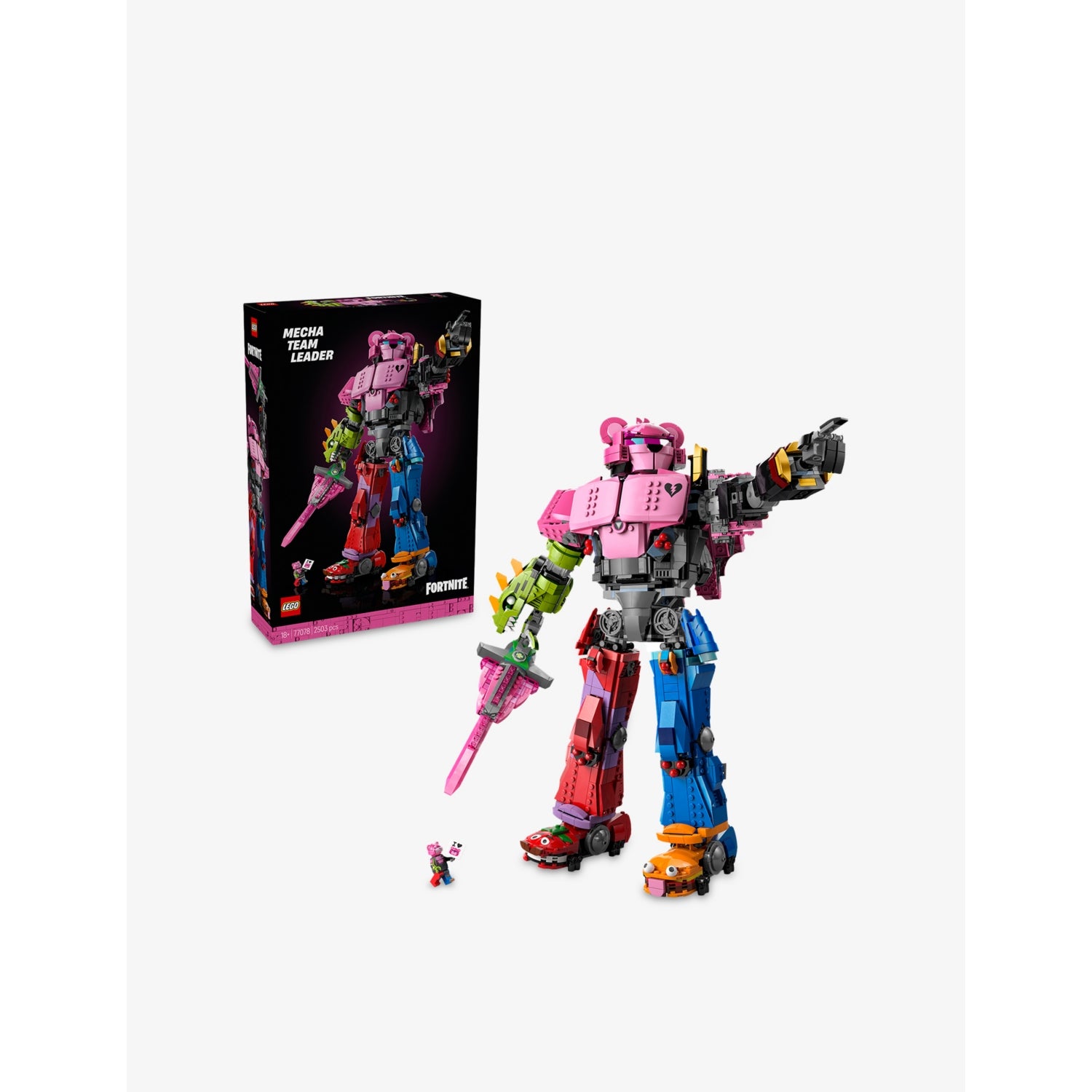 LEGO Fortnite Mecha Team Leader figure 45cm, imported from the UK