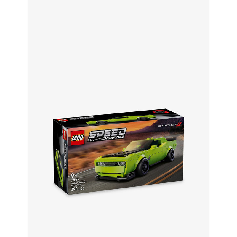 LEGO Speed Champions Dodge Challenger SRT Hellcat 390-piece set, UK version