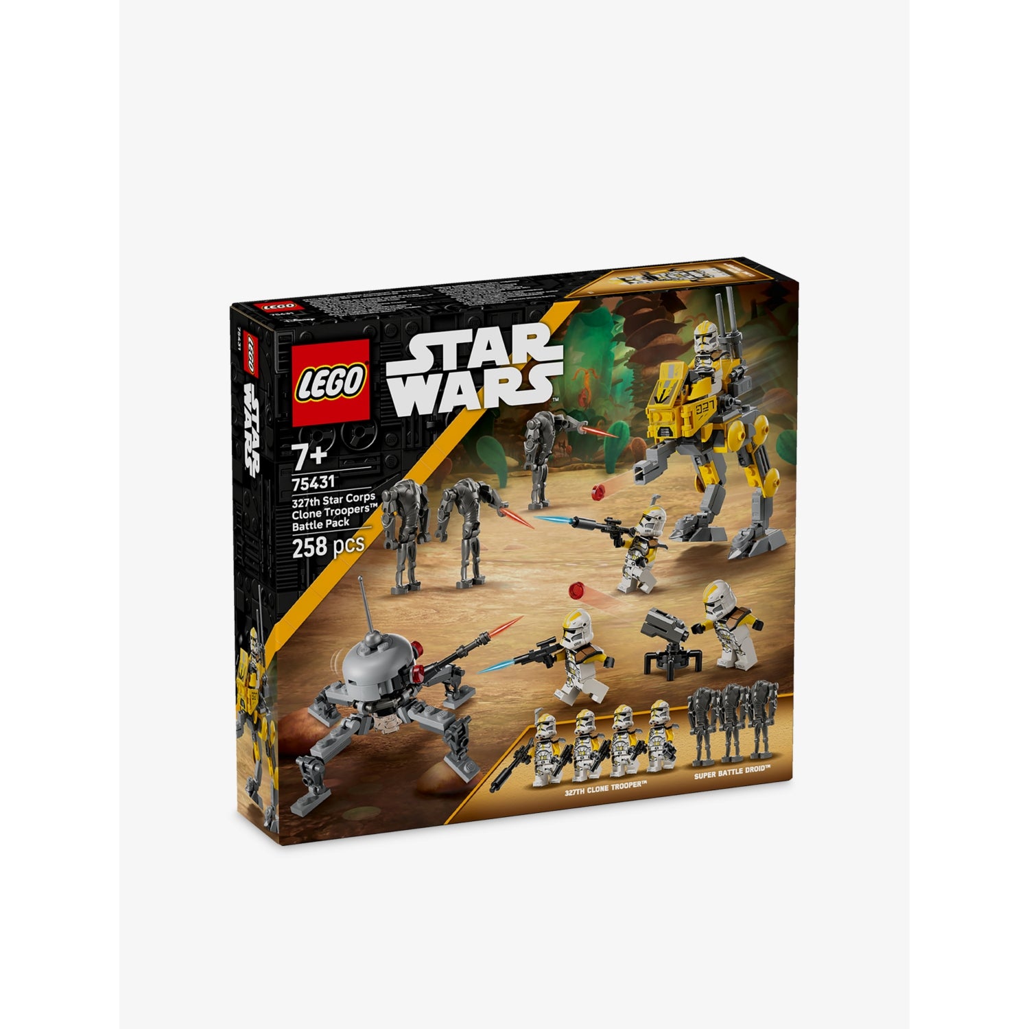 LEGO Star Wars 327th Star Corps battle pack 258 pieces (British brand)
