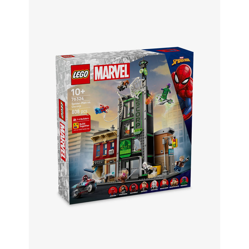 LEGO Marvel Spider-Man vs. Oscorp building set 76324, UK version