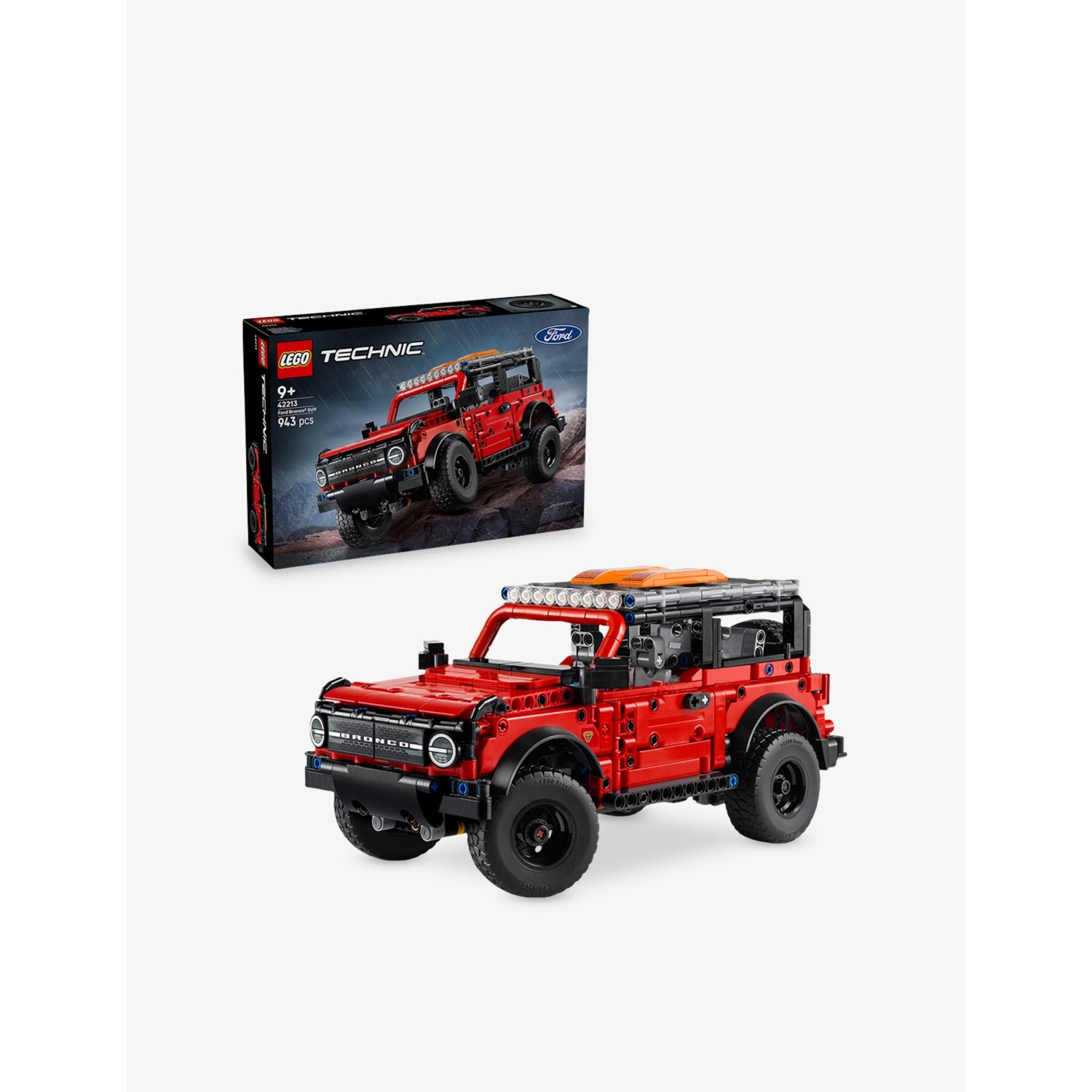 LEGO Technic Ford Bronco SUV 943-piece model kit - British product