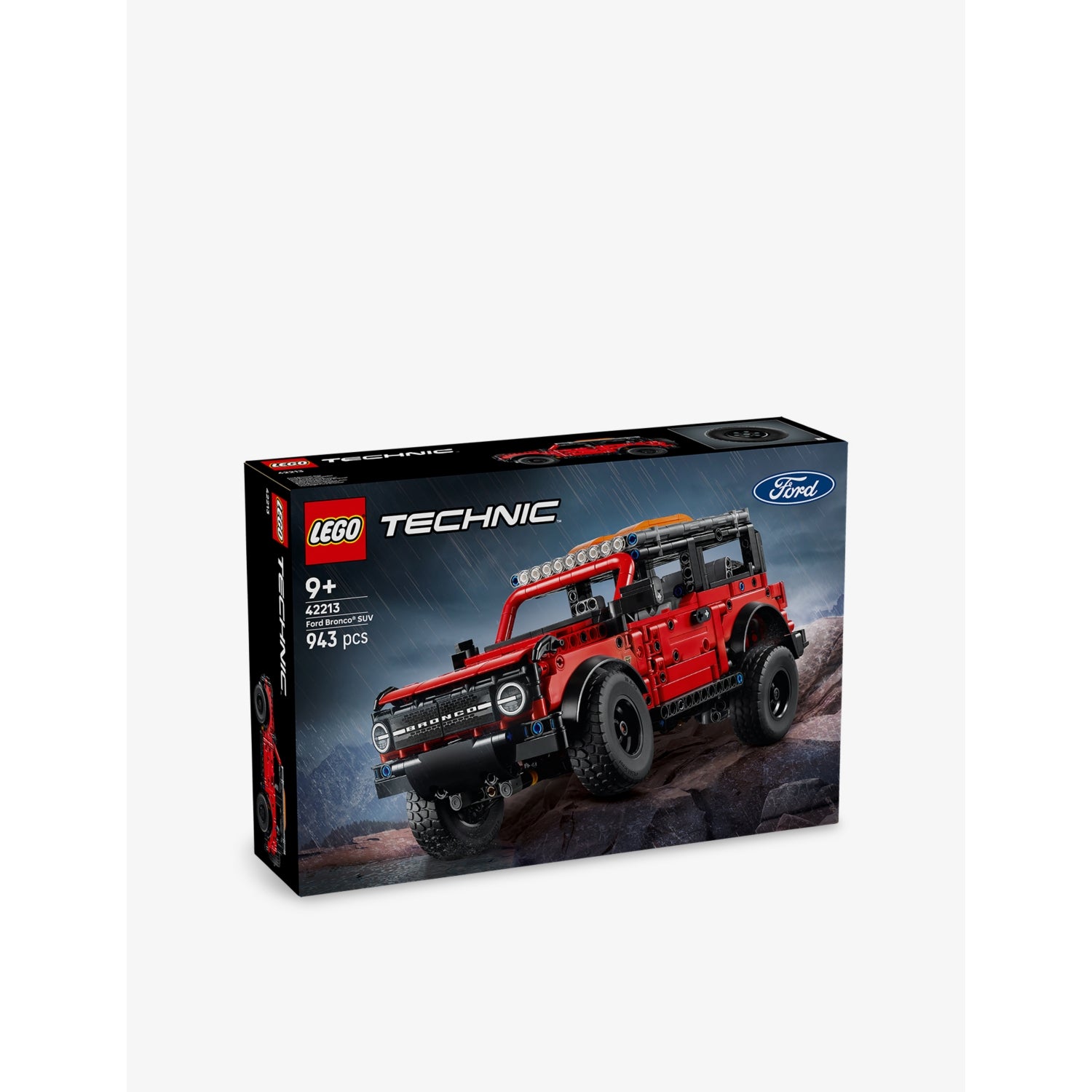 LEGO Technic Ford Bronco SUV 943-piece model kit - British product