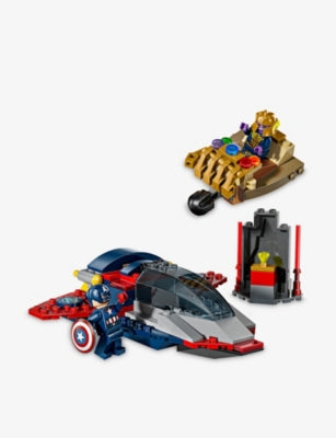 LEGO Captain America vs Thanos playset 107 pieces, imported from the UK