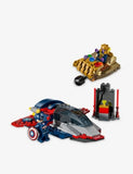 LEGO Captain America vs Thanos playset 107 pieces, imported from the UK