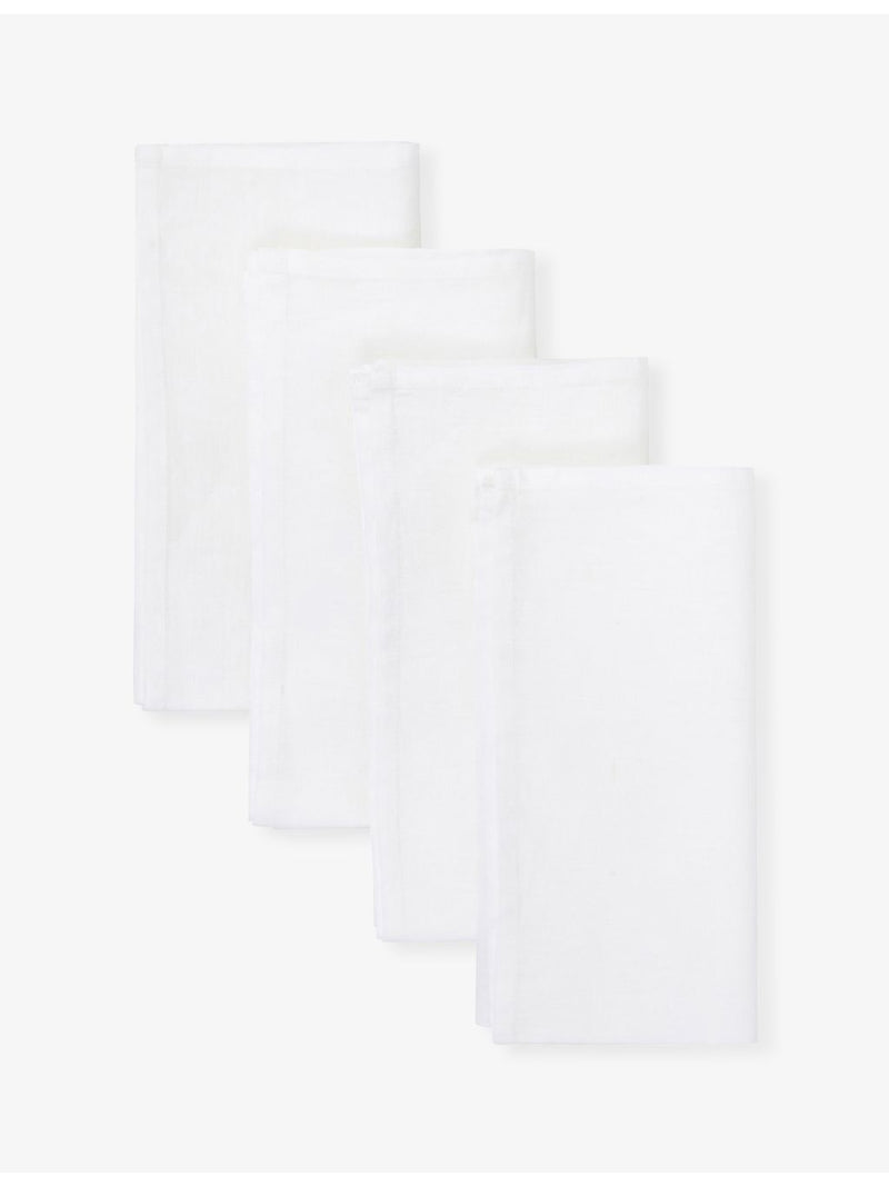 The White Company linen napkins set of four 50cm - British product