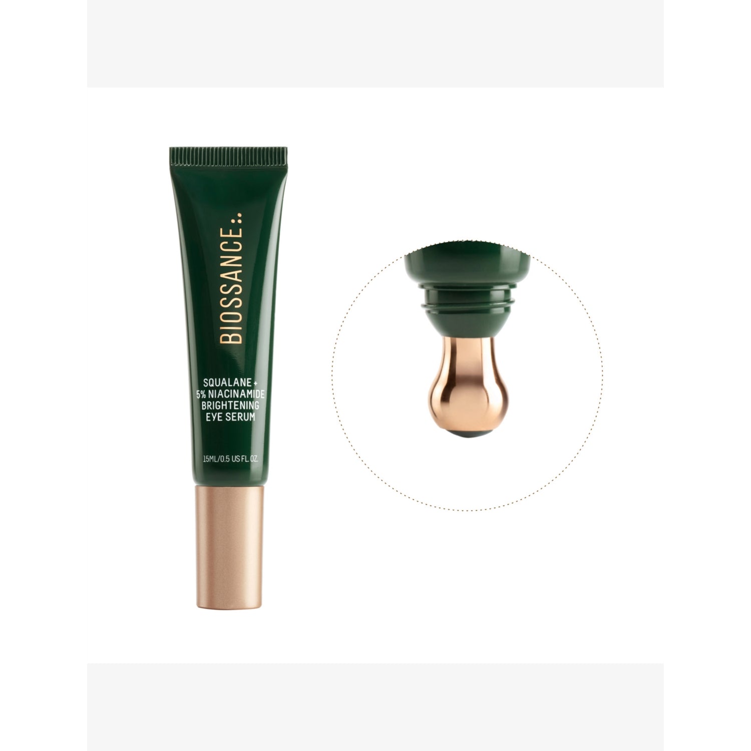 Biossance eye serum with 5% niacinamide 15ml, imported from the UK