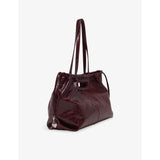 Maje Miss M crackled leather tote bag - British product