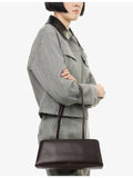 Verafied Vera leather shoulder bag with adjustable strap, imported from the UK