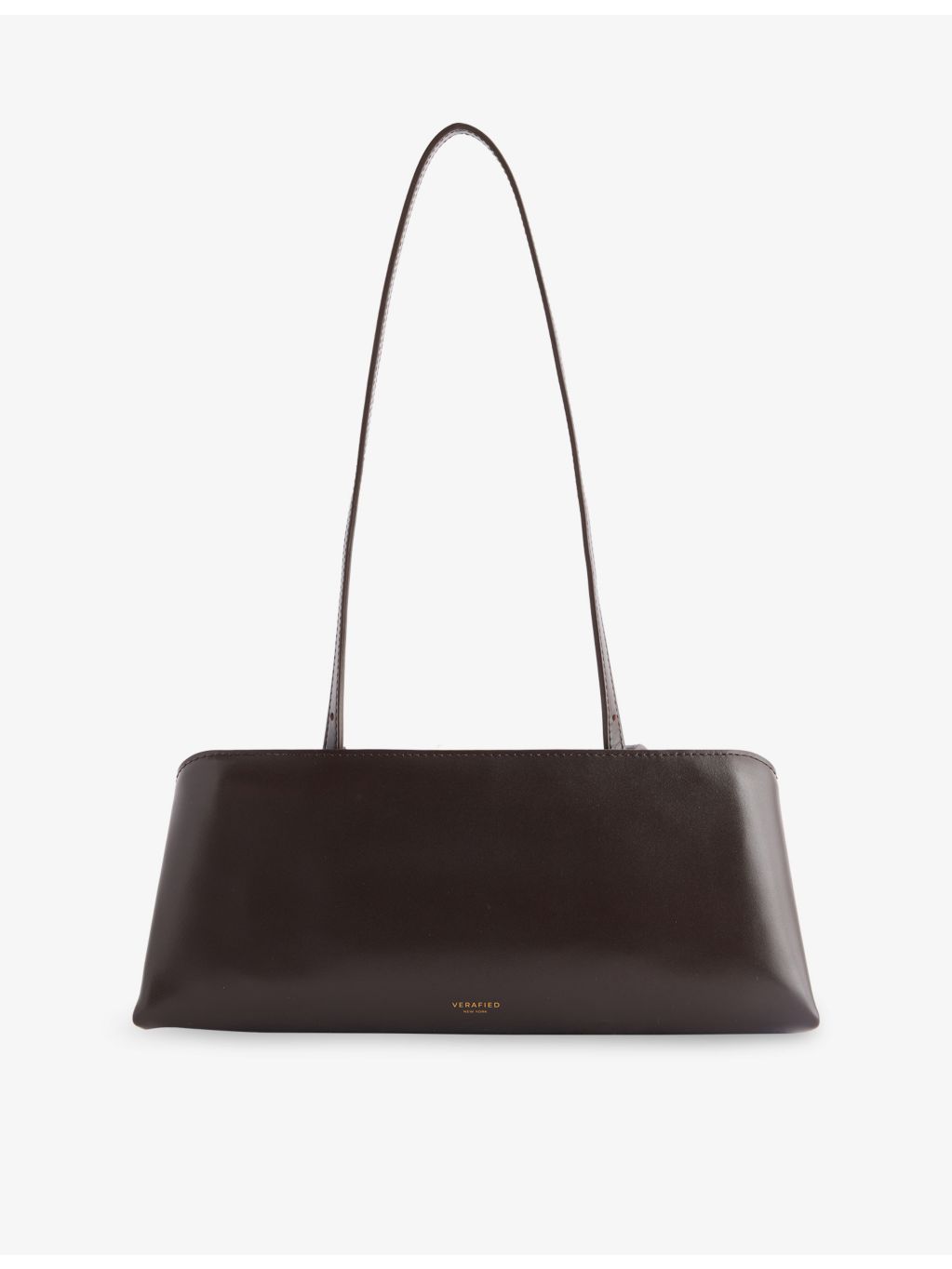 Verafied Vera leather shoulder bag with adjustable strap, imported from the UK