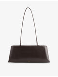 Verafied Vera leather shoulder bag with adjustable strap, imported from the UK