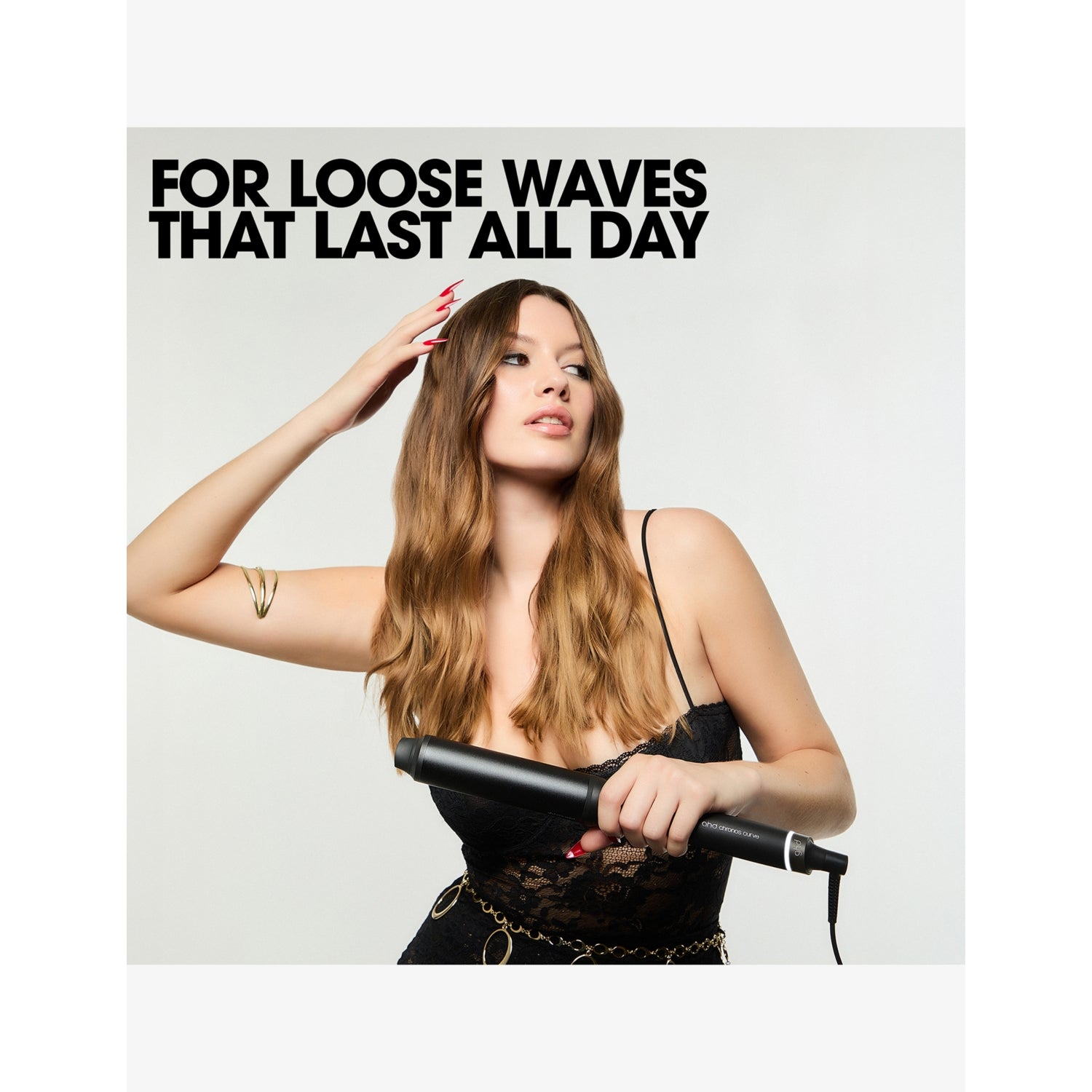 ghd Chronos Curve Max 38mm curling wand, UK version