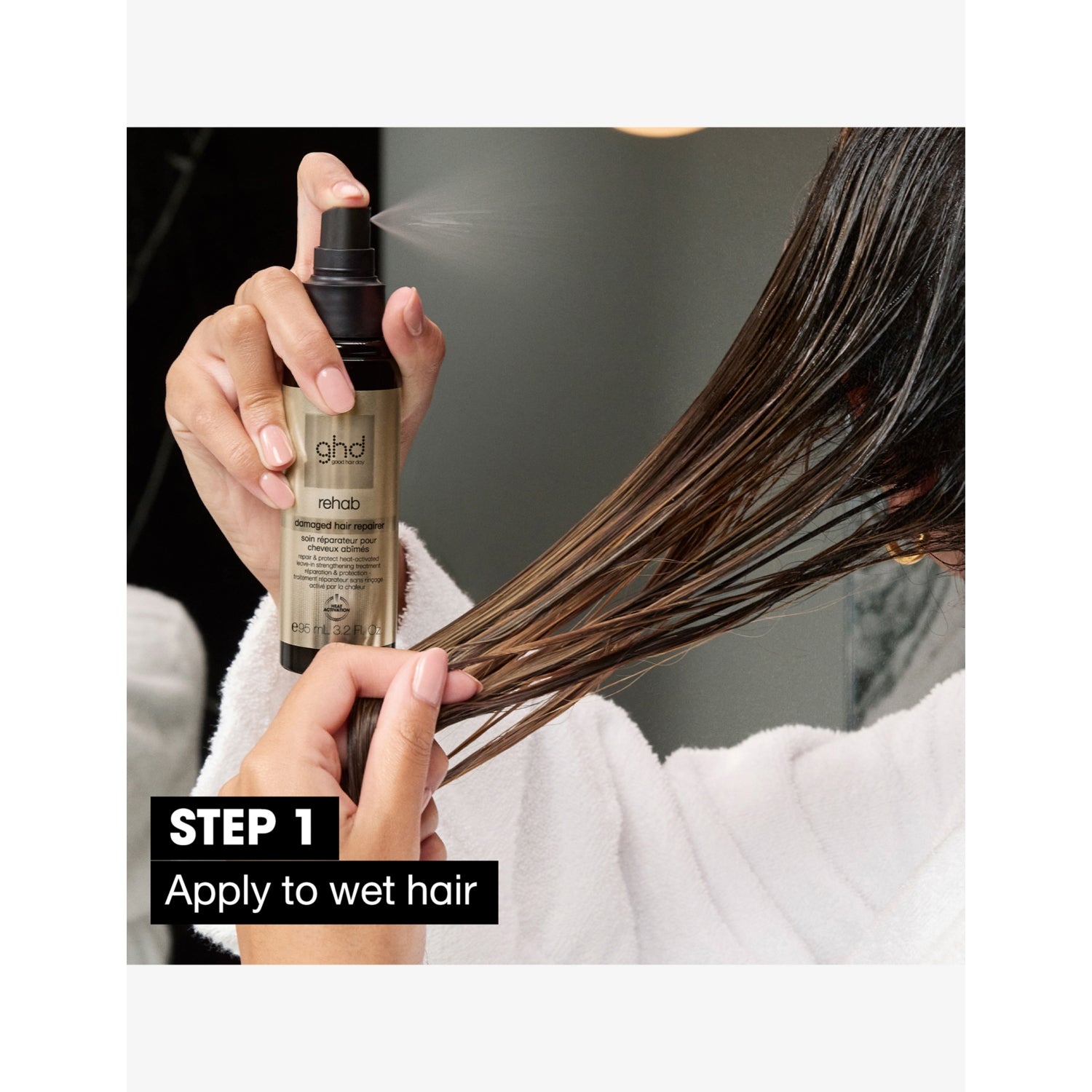ghd damaged hair repairer 95ml, imported from the UK