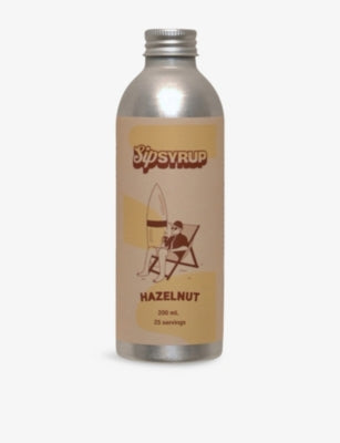 Sip Syrup hazelnut flavoured syrup 200ml, UK version