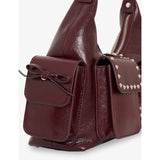 The Kooples stud-embellished leather shoulder bag - British product