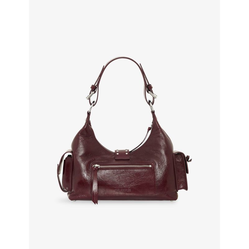 The Kooples stud-embellished leather shoulder bag - British product
