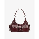 The Kooples stud-embellished leather shoulder bag - British product