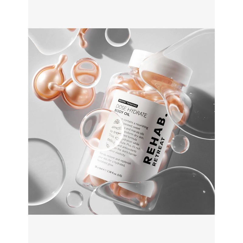 REHAB Hydrate body oil 20 capsules - British product