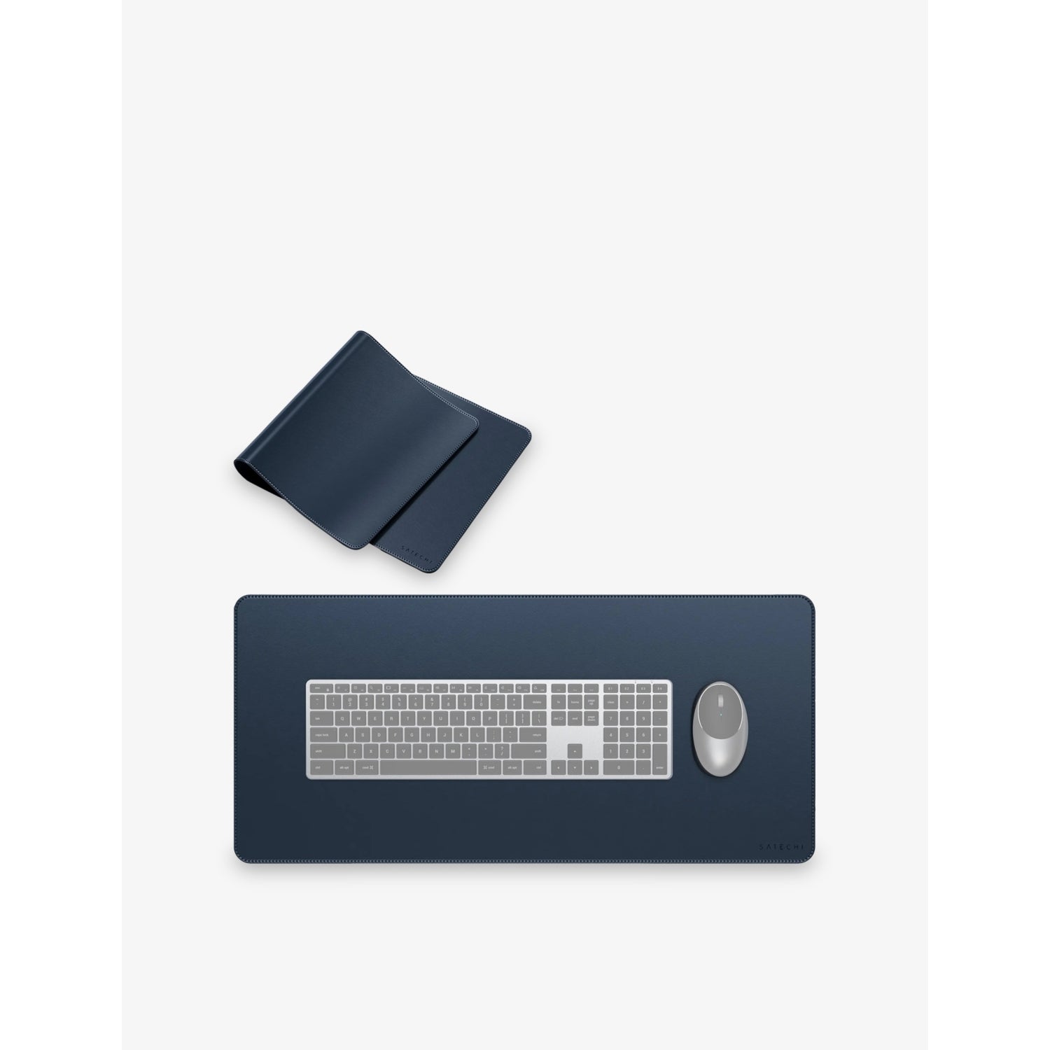 Satechi Vegan-Leather Premium Desk Mat - BLACK