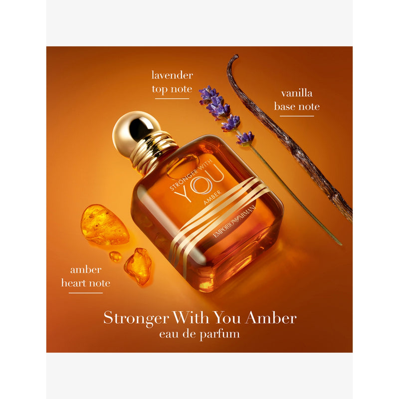 Giorgio Armani Stronger With You Amber eau de parfum 100ml (British brand)