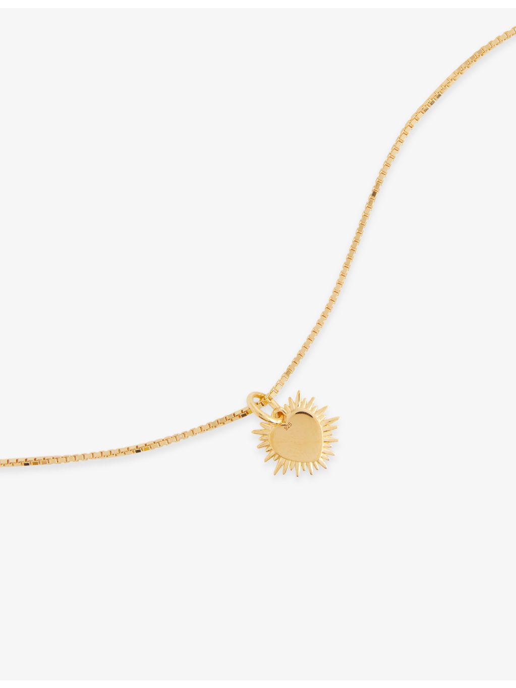 Rachel Jackson mini heart gold-plated earring necklace set - British product