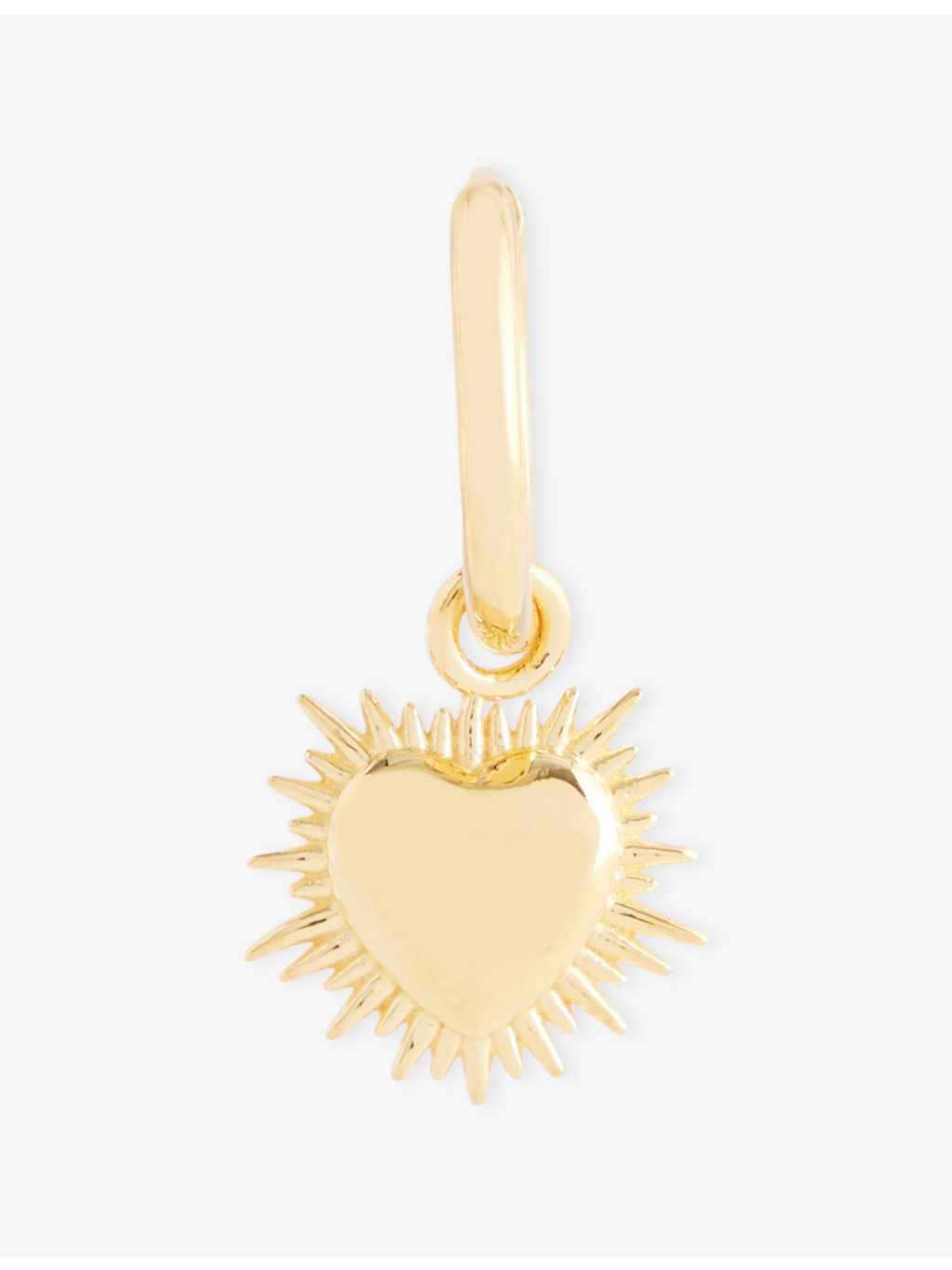 Rachel Jackson mini heart gold-plated earring necklace set - British product