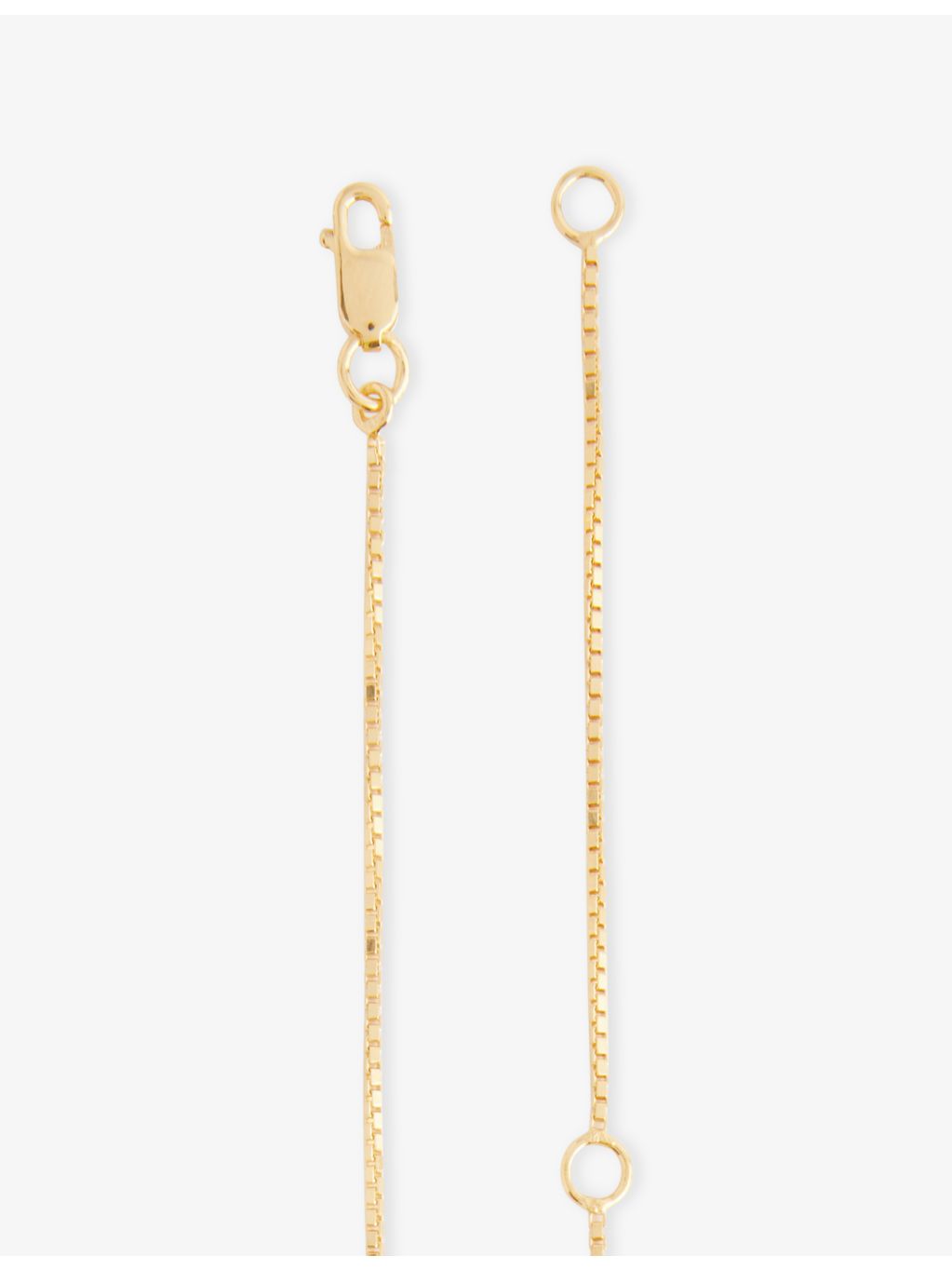 Rachel Jackson mini heart gold-plated earring necklace set - British product