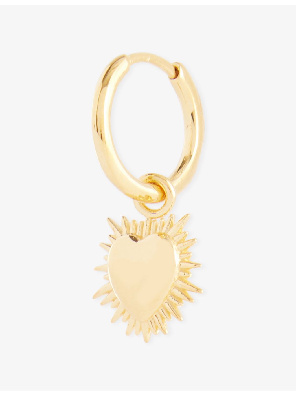 Rachel Jackson mini heart gold-plated earring necklace set - British product