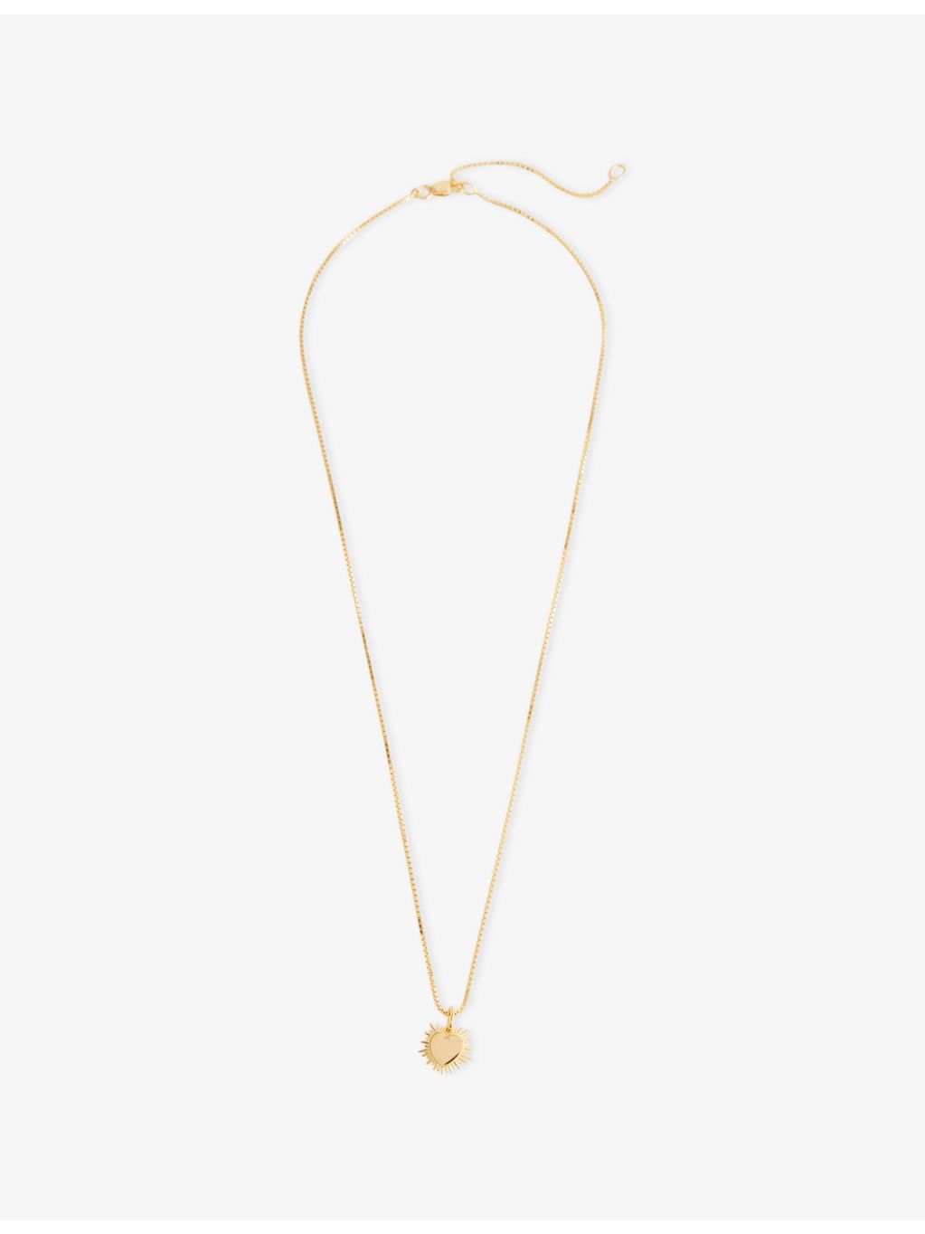 Rachel Jackson mini heart gold-plated earring necklace set - British product