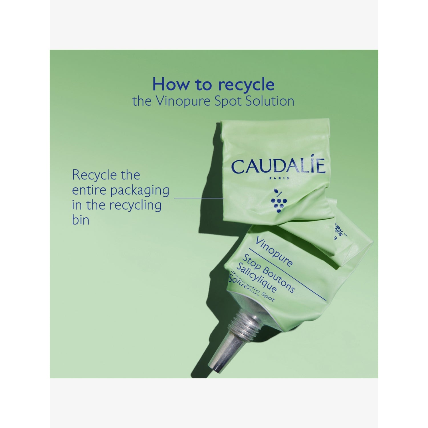 Caudalie Vinopure spot solution 15ml - British product