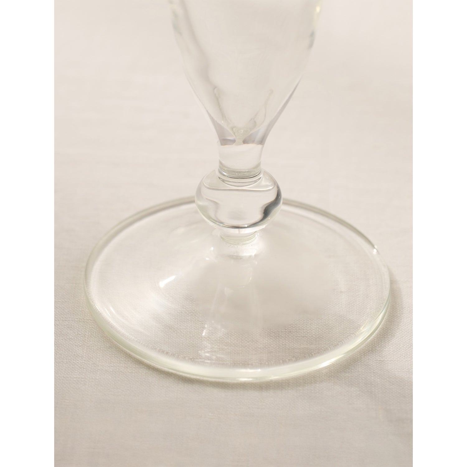 The White Company fluted glass vase 21.5cm, UK version