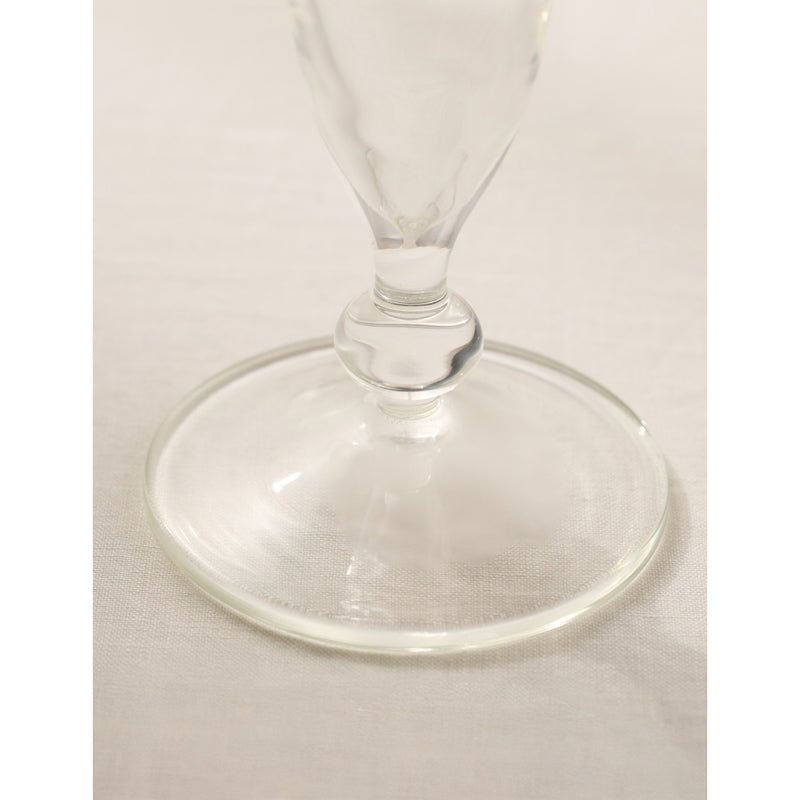 The White Company fluted glass vase 21.5cm, UK version