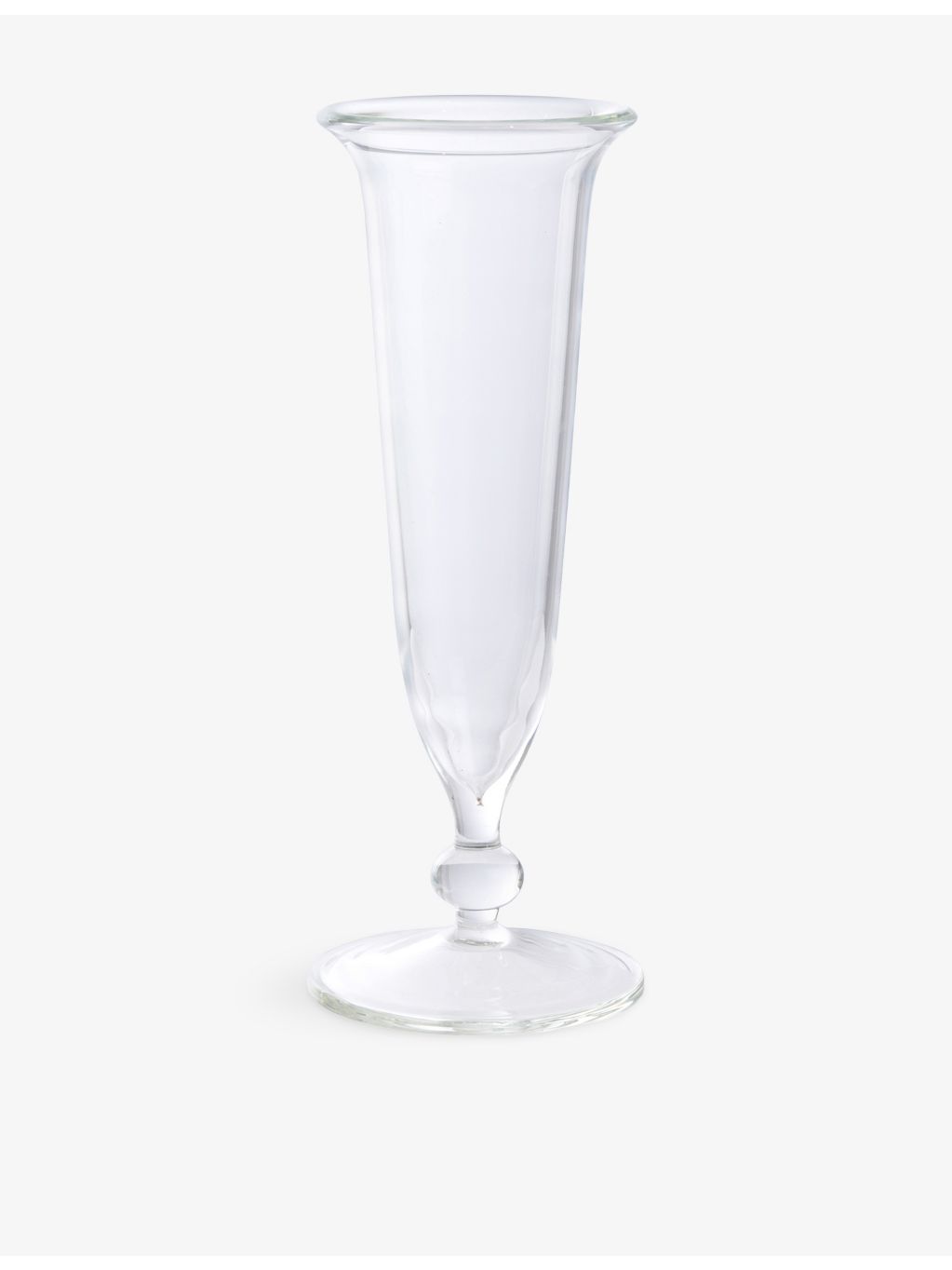 The White Company fluted glass vase 21.5cm, UK version
