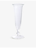 The White Company fluted glass vase 21.5cm, UK version