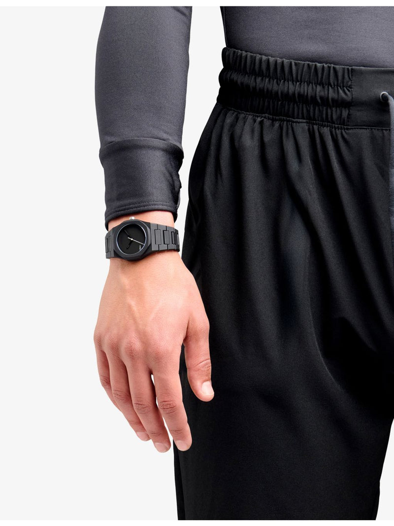D1 Milano polycarbonate quartz watch 37mm, imported from the UK