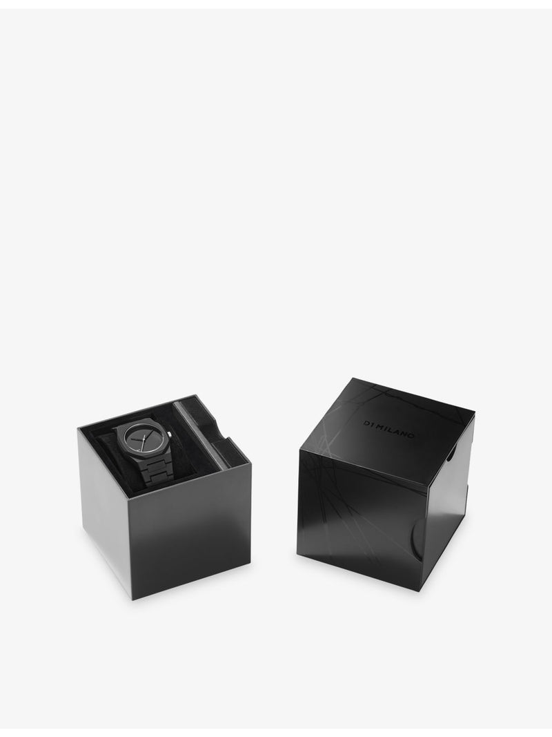 D1 Milano polycarbonate quartz watch 37mm, imported from the UK
