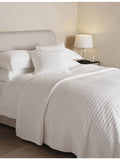 The White Company Seville large cotton cushion 60cm, imported from the UK