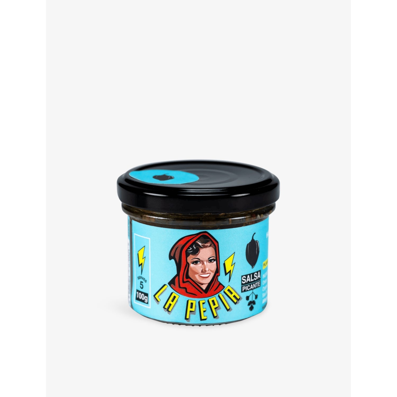 La Pepia habanero chilli hot sauce 100g, UK version