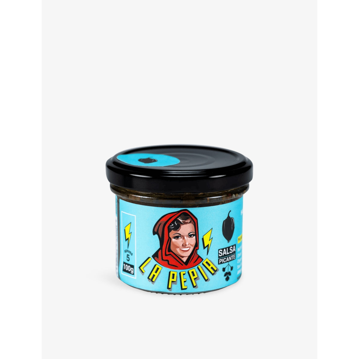 La Pepia habanero chilli hot sauce 100g, UK version