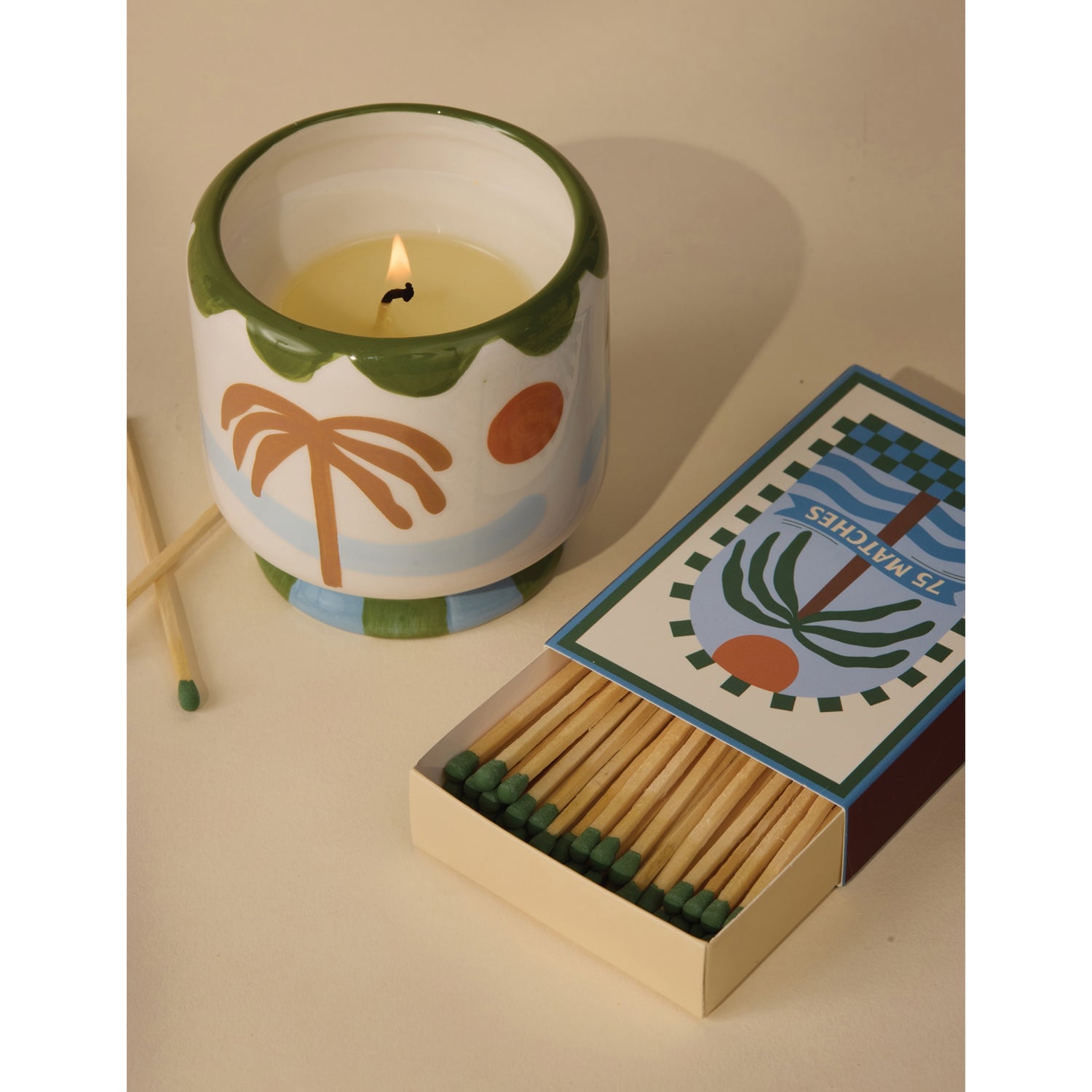 Paddywax A Dopo Lush Palms scented candle 226g - British product
