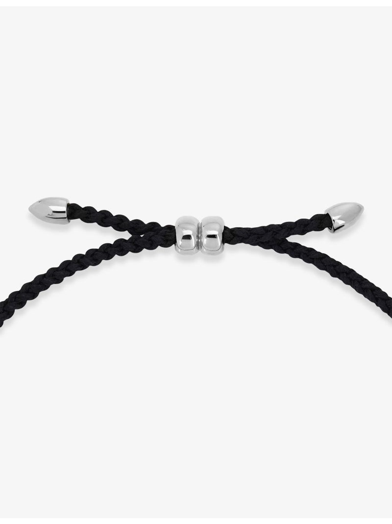 Monica Vinader sterling silver bracelet with 0.06ct diamond, imported from the UK