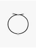Monica Vinader sterling silver bracelet with 0.06ct diamond, imported from the UK