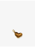 Monica Vinader heart charm pendant in 18ct gold vermeil, UK version
