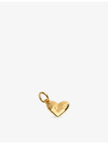 Monica Vinader heart pendant charm 18ct yellow gold vermeil, UK version