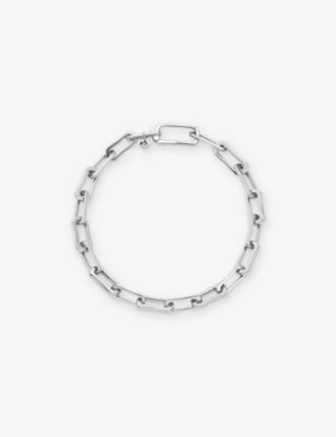 Monica Vinader Alta Mini Sterling-Silver Chain Bracelet